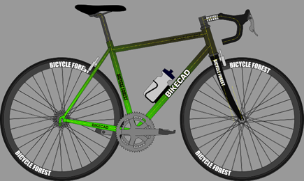 Scaled image of bike