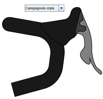 Campagnolo brake lever