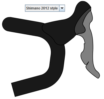 Shimano 2012 brake lever