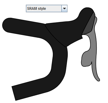 SRAM brake lever