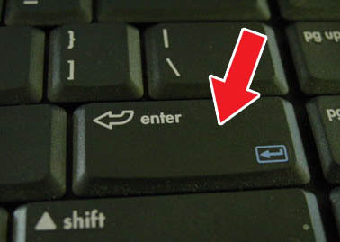 Enter key