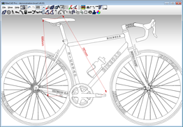 Saddle To Pedal Dimensions Showing Www Bikecad Ca Saddle To Pedal Dimensions Showing Www Bikecad Ca