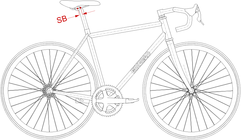 Seatpost setback