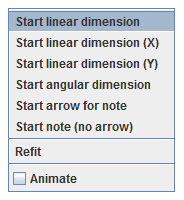 Starting a user dimension Starting a user dimension