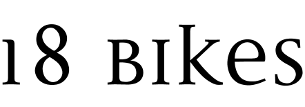 18 Bikes font