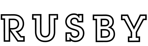 Rusby logo dingbat