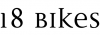 18 Bikes font