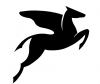 Pegasus logo dingbat